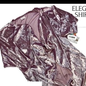 LuLaRoe Elegant Shirley in Velvet - new with tags
